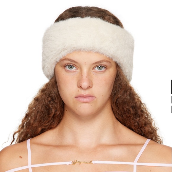 JACQUEMUS Off-White Headband - Picture 11 of 13